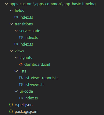 Customize timelog