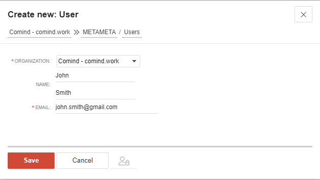 Create user