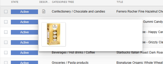 Image in the list
